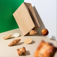 Bolsa Biodegradables de papel Kraft para Delivery - We Care