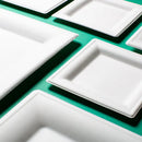Plato Cuadrado Desechable y Biodegradable De 10 - We Care -