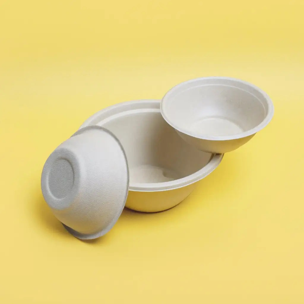 Tazón Desechable y Biodegradable De 12 oz - We Care - Tazon